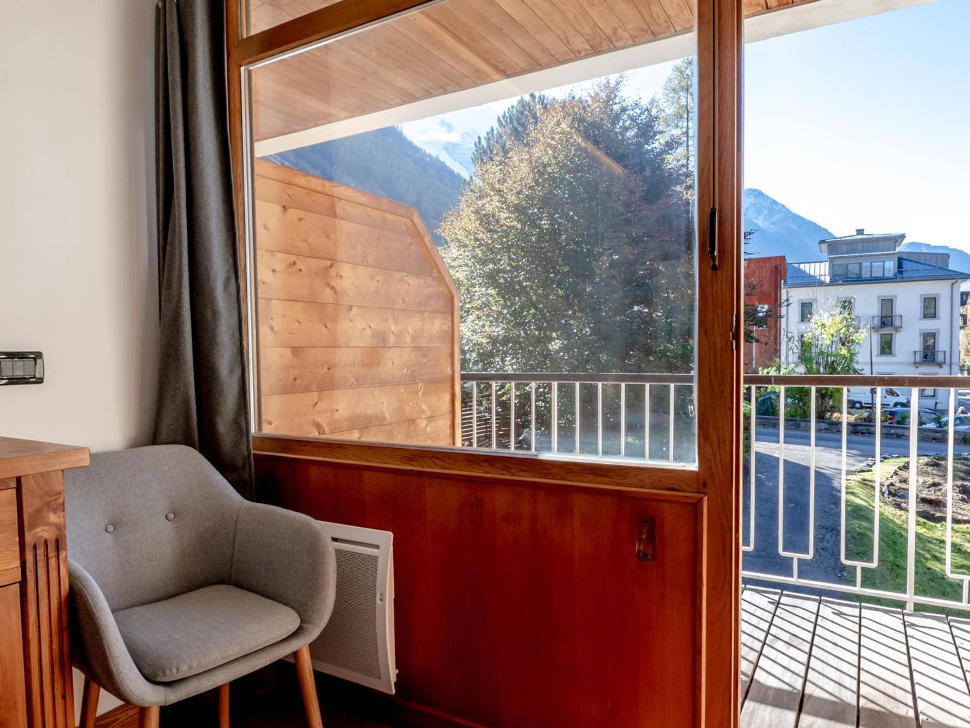 Chaleureux 4 Pers Avec Terrasse Et Wifi, Centre - Fr-1-343-222 Apartment Chamonix
