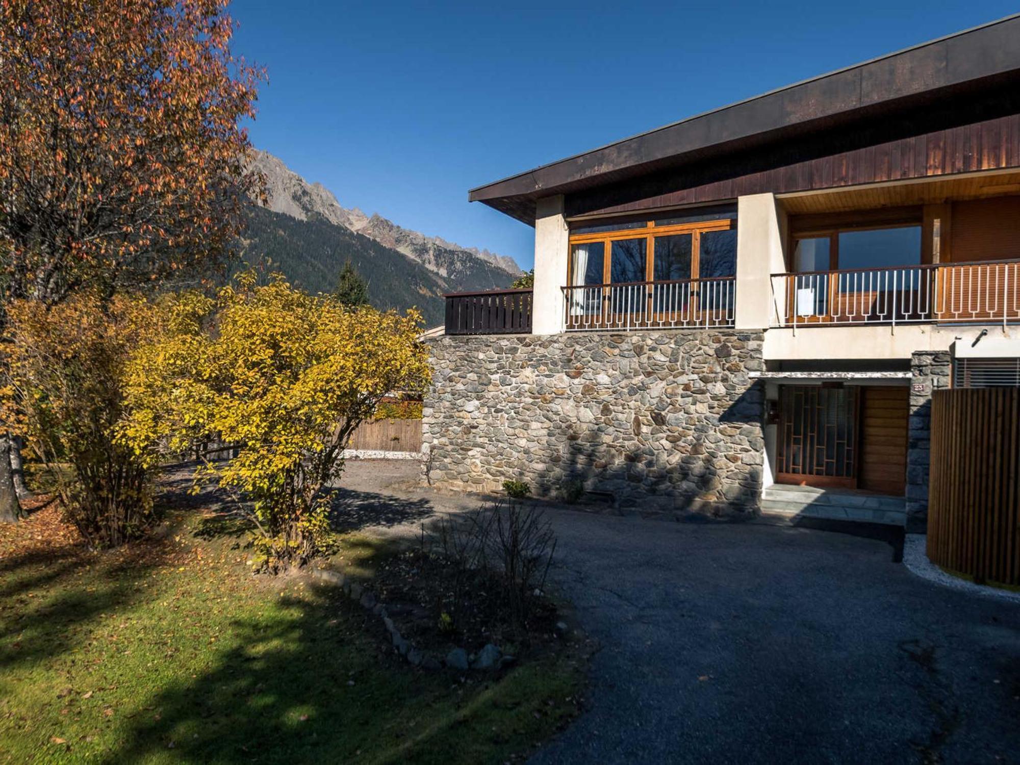 Chaleureux 4 Pers Avec Terrasse Et Wifi, Centre - Fr-1-343-222 Apartment Chamonix